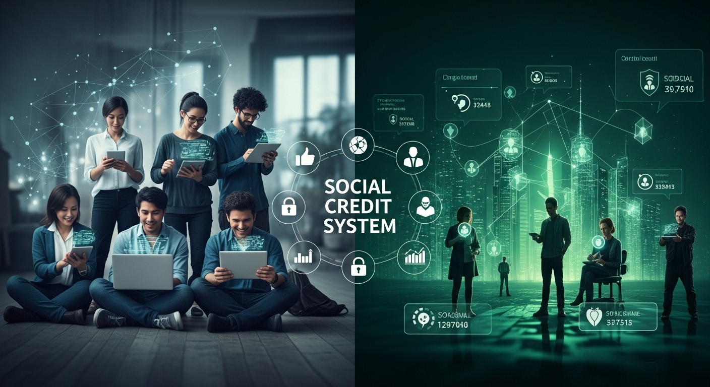 Kewarganegaraan Digital: Bagaimana Sistem 'Social Credit' Digunakan untuk Mengontrol Warga