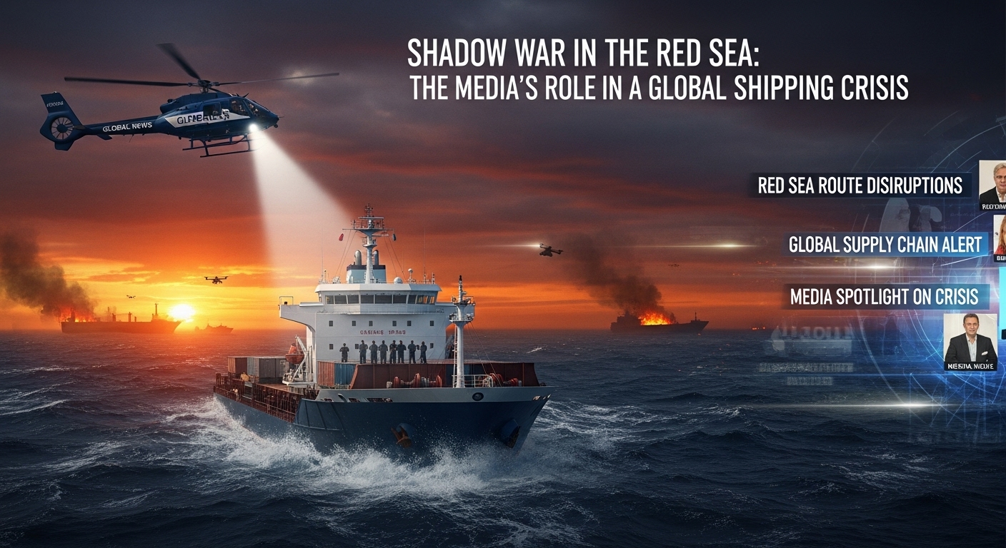 Perang Bayangan di Laut Merah: Peran Media dalam Krisis Rute Pelayaran Global